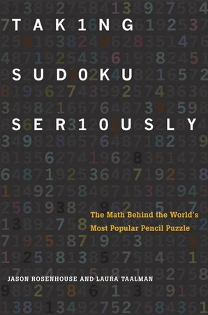 The cover of Taking Sudoku Seriously